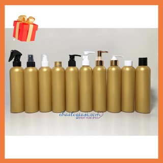 CHAI HDPE 230ML VÀNG