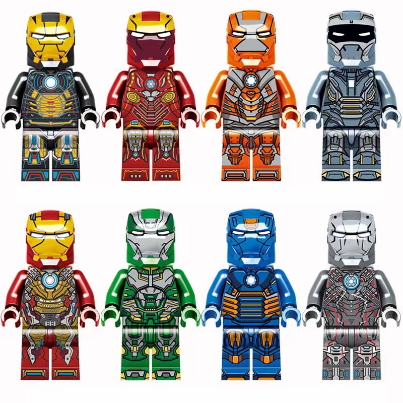 Bộ Đồ Chơi Lắp Ráp Lego Iron ManMinifigura