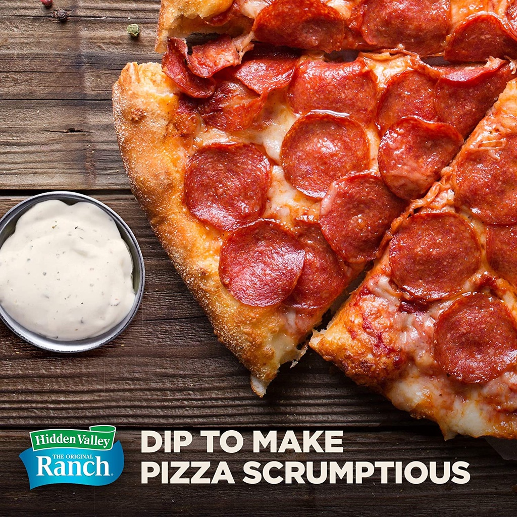 Sốt Chấm, Trộn, Ăn Kiêng Ranch Hidden Valley Original Ranch Salad Dressing & Topping, Gluten Free, Chai 236ml