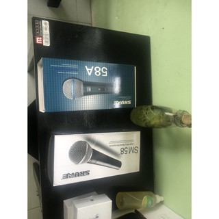 Micro có dây Shuree 58 kim loại khối bao chất  hay dây 5m xịn kim loai nguyên hộp[ Siêu rẻ ]