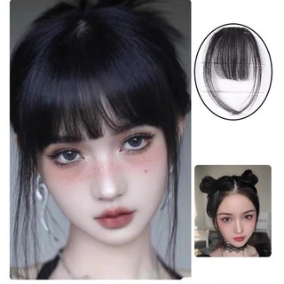 Tóc mái thưa tóc thật