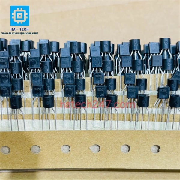 Transistor Cắm NPN BC550 BC550C BC550CTA 550 TO-92 Mới Chính Hãng 100%
