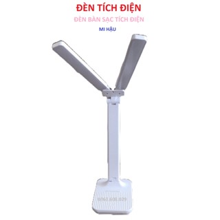 Đèn Tích Điện Thông Minh Để Bàn 3 Chế Độ Sáng,Đèn Nối Mi,Học Chống Cận Thị Có 2 Nhánh Bảo Vệ Mắt Cảm Ứng