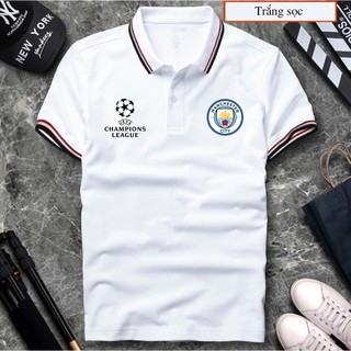Áo thun polo 3 sọc áo mc
