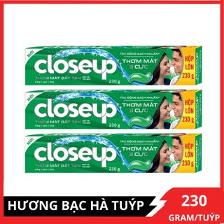 KEM ĐÁNH RĂNG CLOSEUP PHA LÊ TUYẾT HƯƠNG BẠC HÀ 230G.