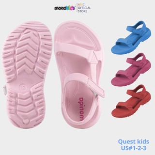 Giày Sandal Bé Gái Nhựa Đúc Siêu Nhẹ Monobo - Quest Kids