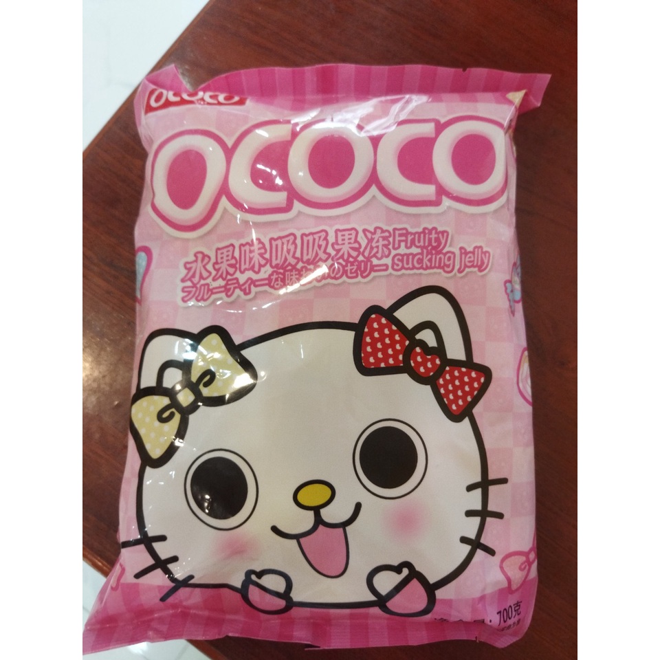 Thạch rau câu Ococo mèo 700g