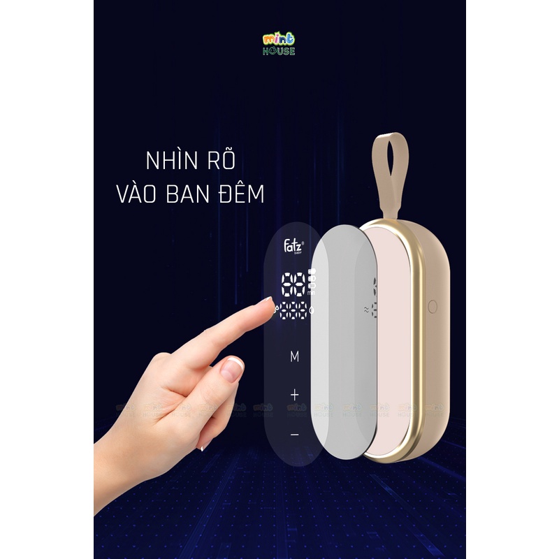 FATZBABY Máy hút sữa điện đôi Resonance 5-màu Hồng, màu gương FB1180VN-H FB1180VN-G - Cửa hàng mẹ và bé Mint House