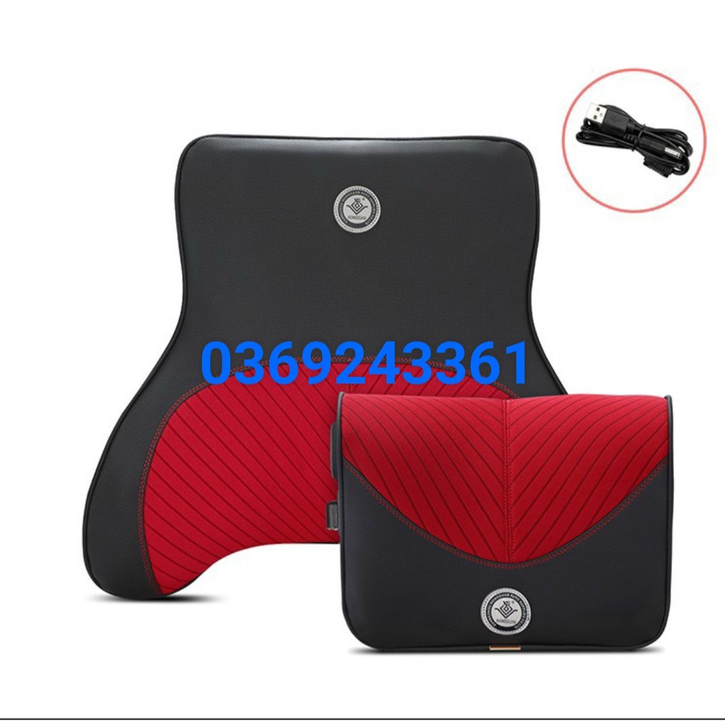 Gối Massage Đa Năng VP-G23 Massage Cổ Vai Gáy, Lưng - Sử Dụng Tại Nhà, Trên Văn Phòng và Ô Tô
