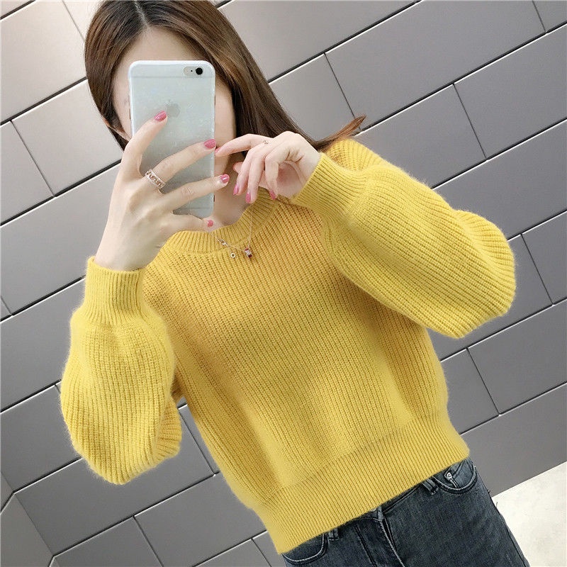 Áo Thun Nữ Dài Tay Cổ Tròn Thời Trang Hàn
