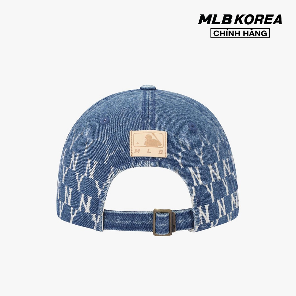 MLB - Nón bóng chày họa tiết monogram hiện đại 3ACPDA01N-50BLS