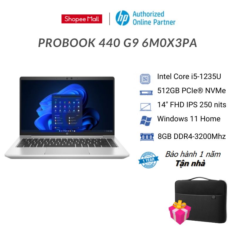  Laptop HP PROBOOK 440 G9 6M0X3PA 