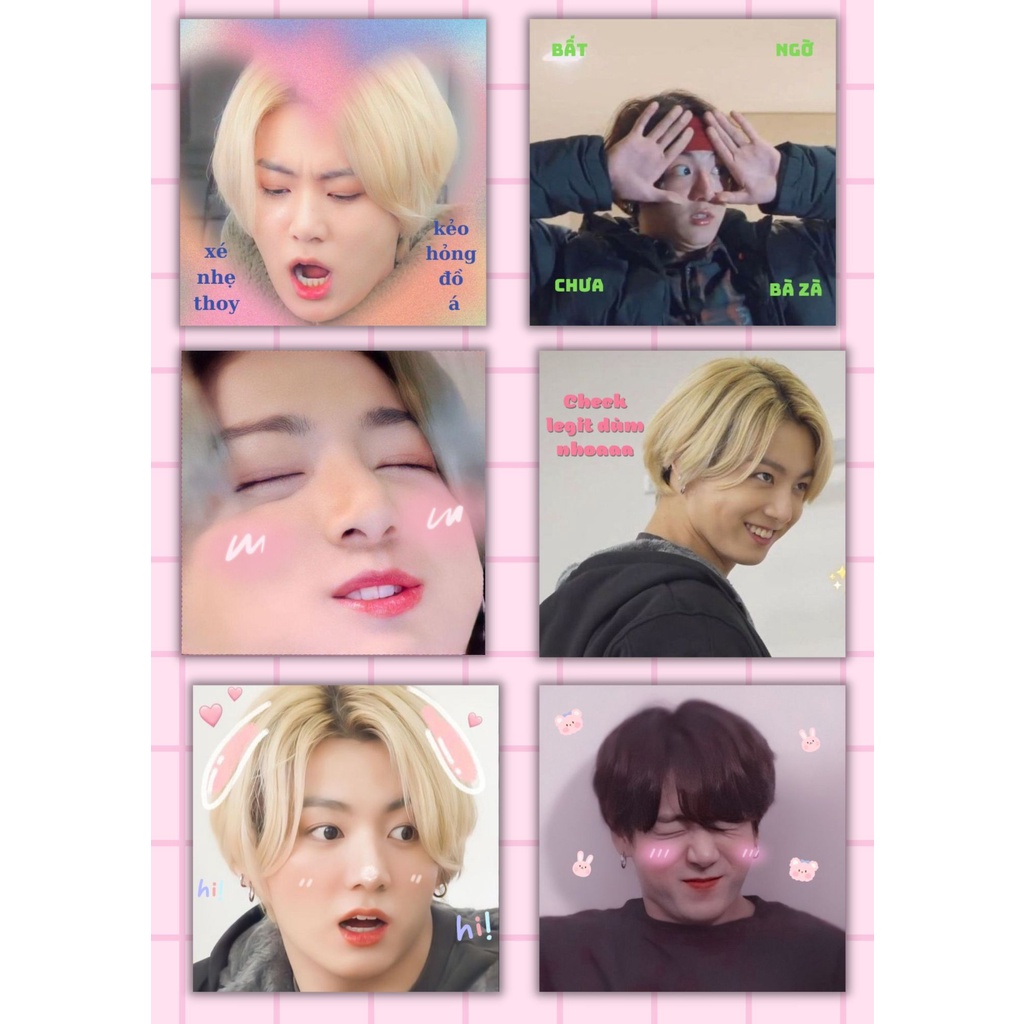 Sticker, nhãn dán niêm phong Jungkook (BTS)