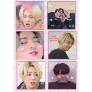 Sticker, nhãn dán niêm phong Jungkook
