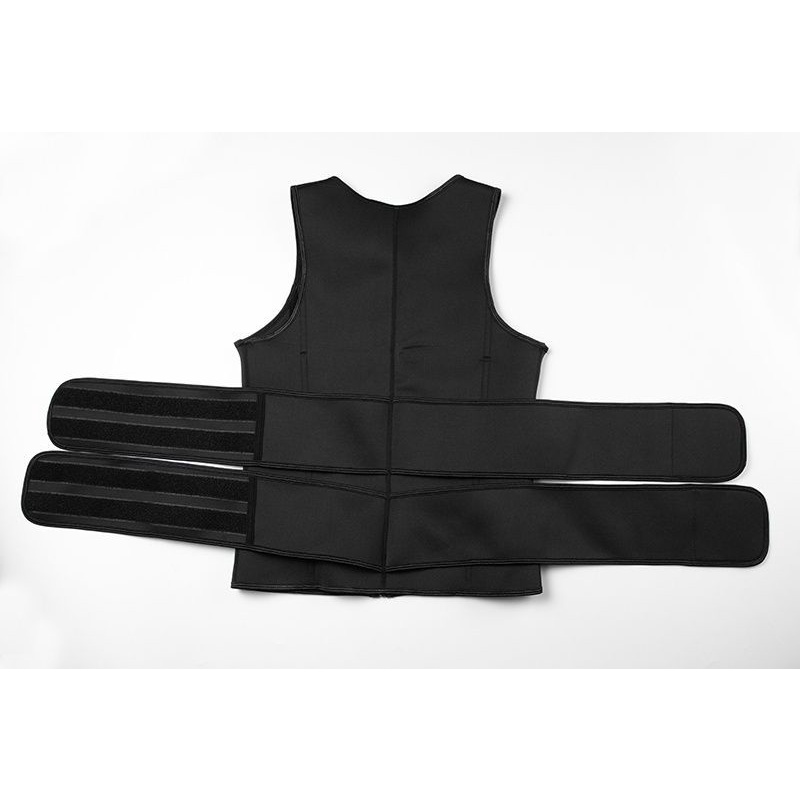 Áo Điều Áp Nam Mồ Hôi Đốt Cháy Mỡ, Định Hình Cơ Thể Đai Thể Thao Bụng Đai Eo Cao Su Dành cho nam