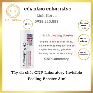 Tẩy da chết CNP Laboratory Invisible Peeling Booster 31ml-Linh Korea