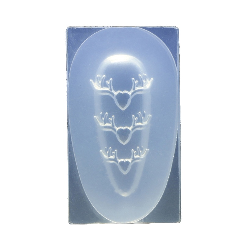 Khuôn Silicone Hình Động Vật 3D Trang Trí Móng Tay