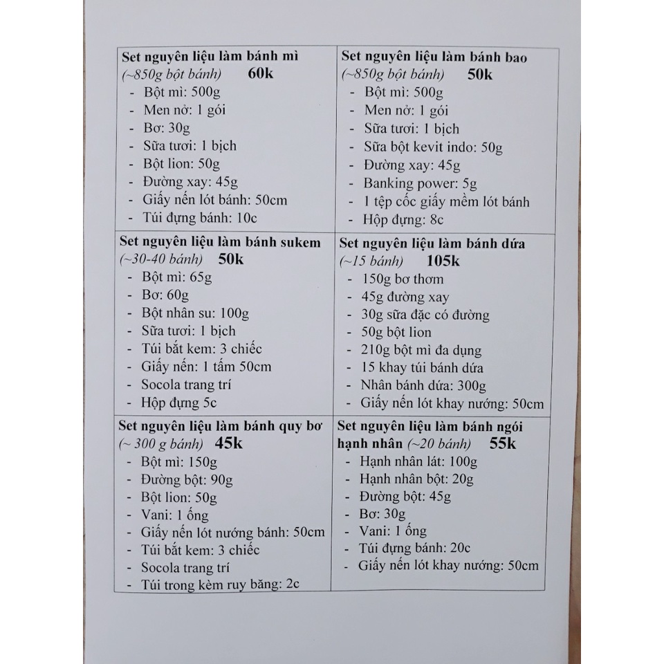 Nhân thập cẩm trộn sẵn làm bánh chả handmade