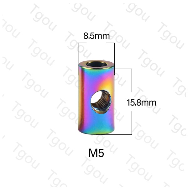 Đai Ốc Hình Trụ Bằng Hợp Kim Titan M5 Cấp 5 Cho Yên Xe Đạp