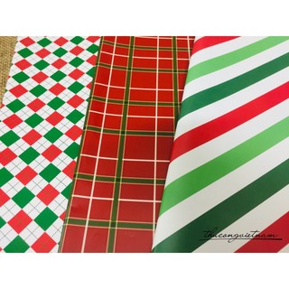 Set 2 giấy gói quà Giáng Sinh