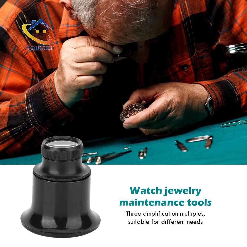 Kính Lúp Phóng Đại 20X Chuyên Dụng Sửa Chữa Đồng Hồ Đeo Tay