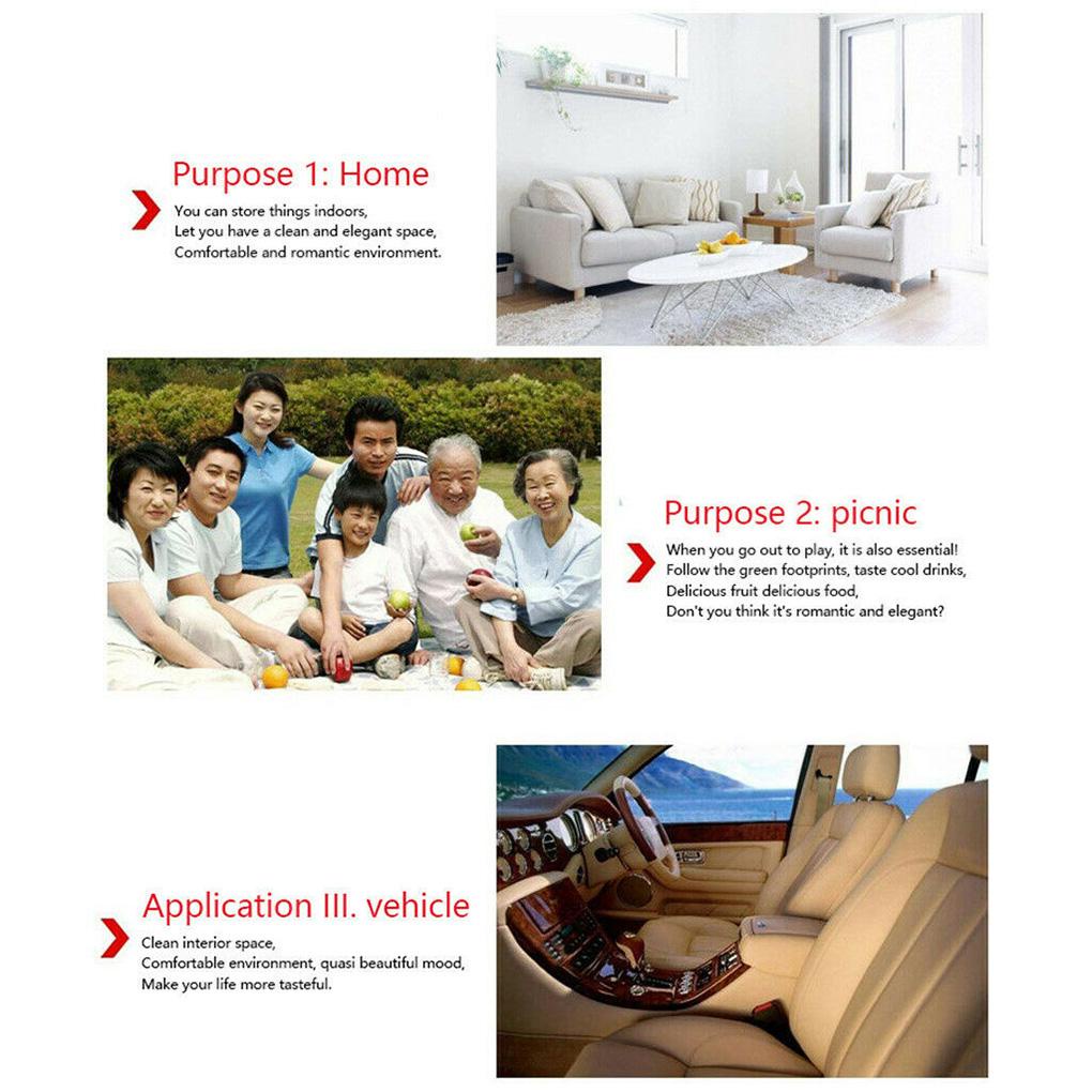 Túi Đựng Thức Ăn Màu Đen Chống Thấm Nước Có Thể Gấp Gọn Tiện Dụng Cho Xe Hơi