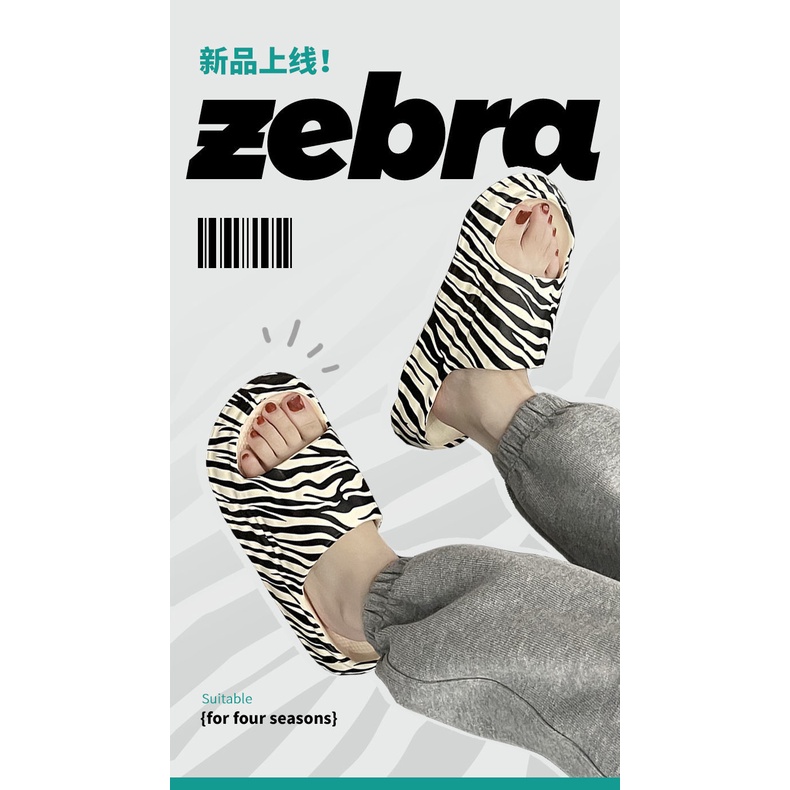 Dép Đi Trong Nhà Đế Dày Chống Trượt Họa Tiết Hoạt Hình Thời Trang Mùa Hè Cho Cặp Đôi