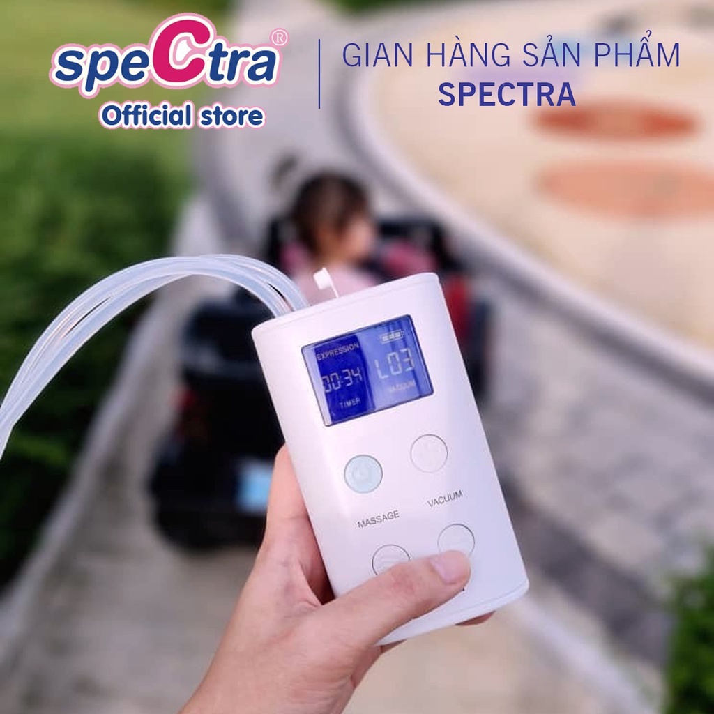 Máy hút sữa Spectra 9 Plus nhỏ gọn, tích điện, bảo hành 12 tháng