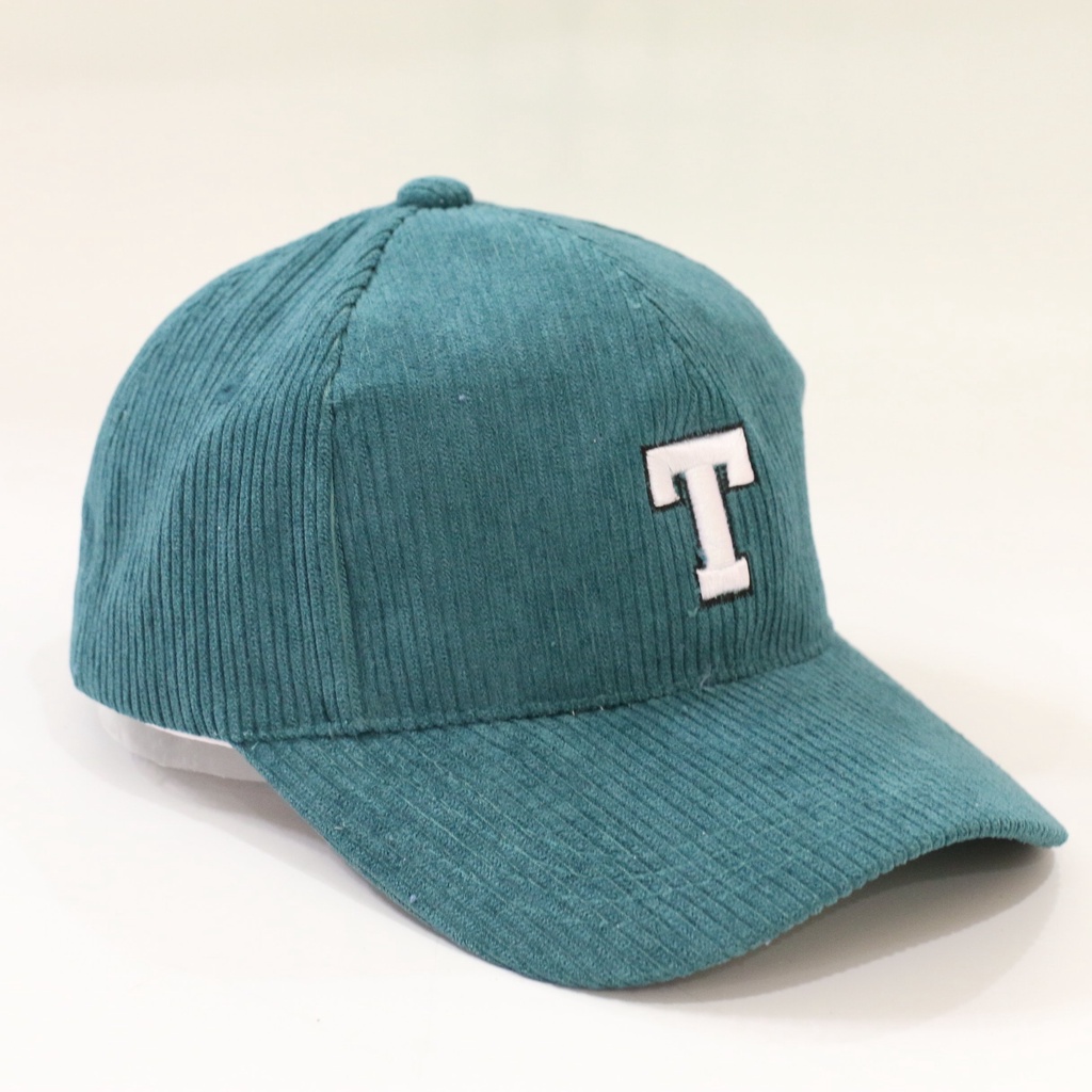 Mũ lưỡi trai, Nón kết thêu chữ T chất nhung tăm form unisex phong cách Ulzzang Thời trang MTT10