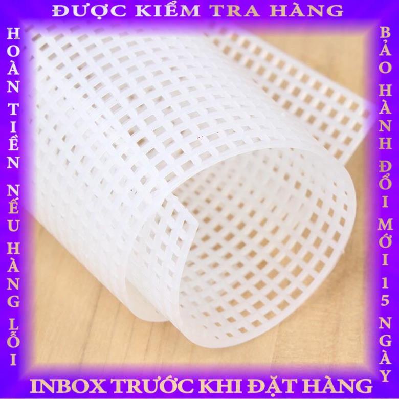 Tấm nhựa canvas lót túi mắt tròn, mắt vuông chuyên dùng làm khung nẹp túi xách , ba lô đứng dáng, bền đẹp dohuy