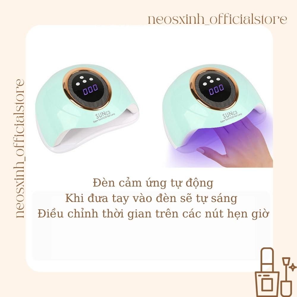Máy Hơ Gel Hơ Sơn Móng Tay Gel Sun C3 288W Đèn UV LED Neosxinh Nails