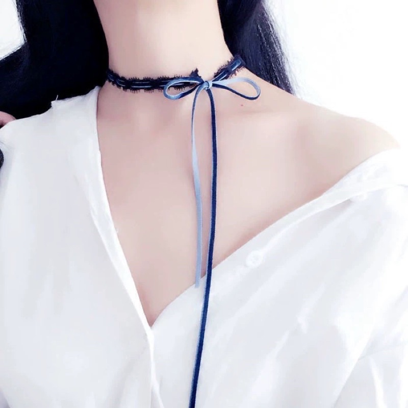 Vòng cổ ren nữ tính - Choker ren xinh