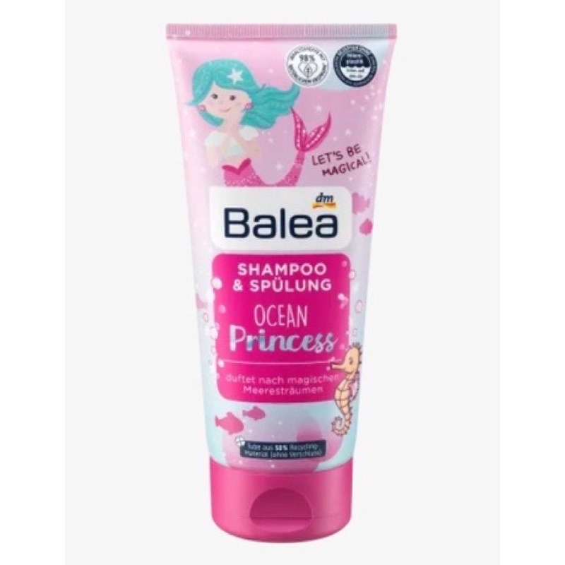 dầu gội & xả BALEA LITTLE PRINCESS CHO BÉ GÁI