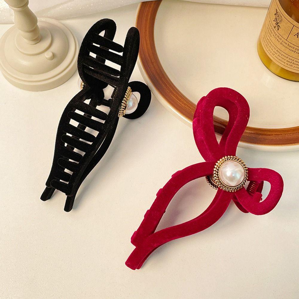 Kẹp Tóc Đuôi Ngựa Hình Nơ Phong Cách Hàn Quốc Ngọt Ngào Cho Nữ