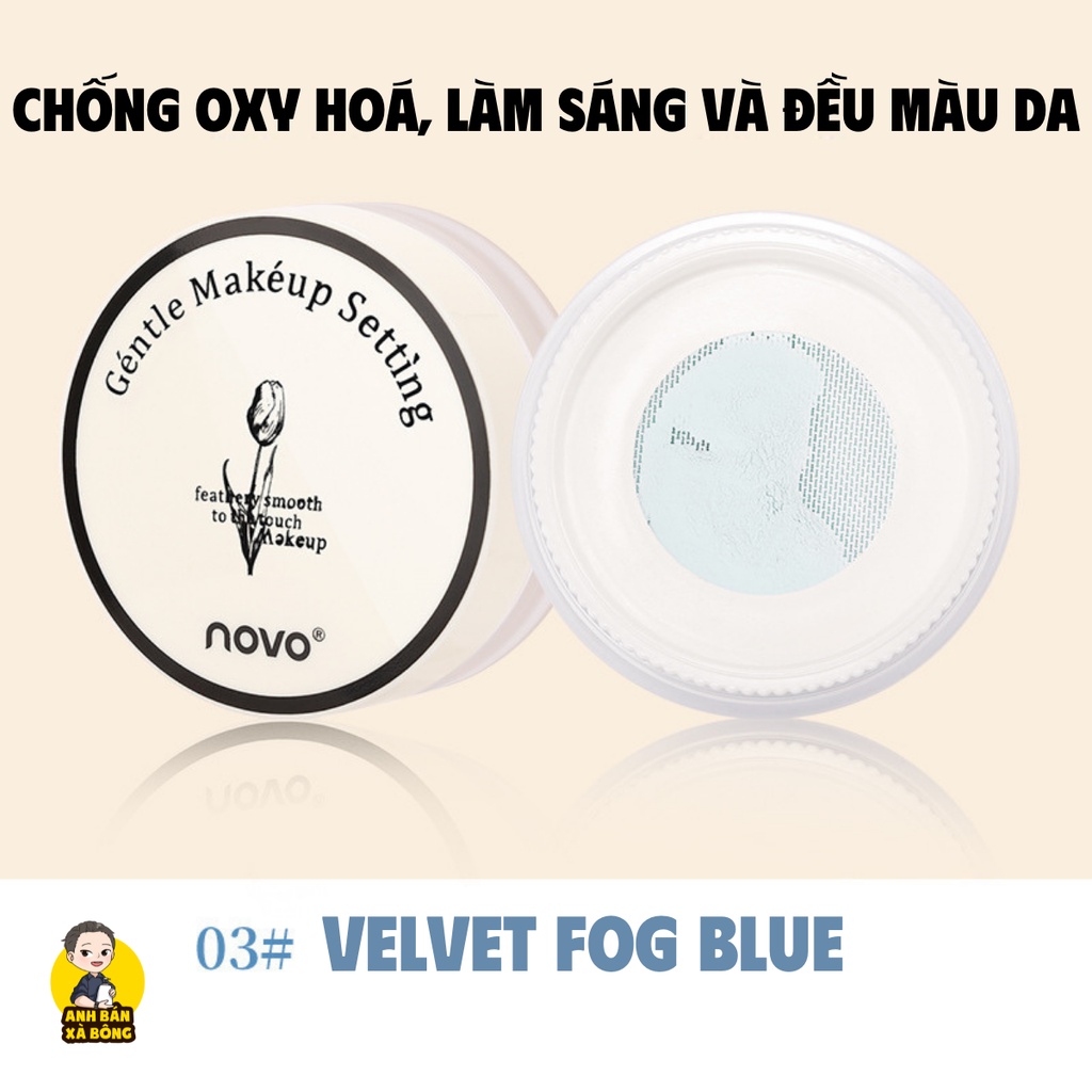 Phấn Phủ Kiềm Dầu NOVO Cloud Mist Light And Delicate Loose Powder 5784