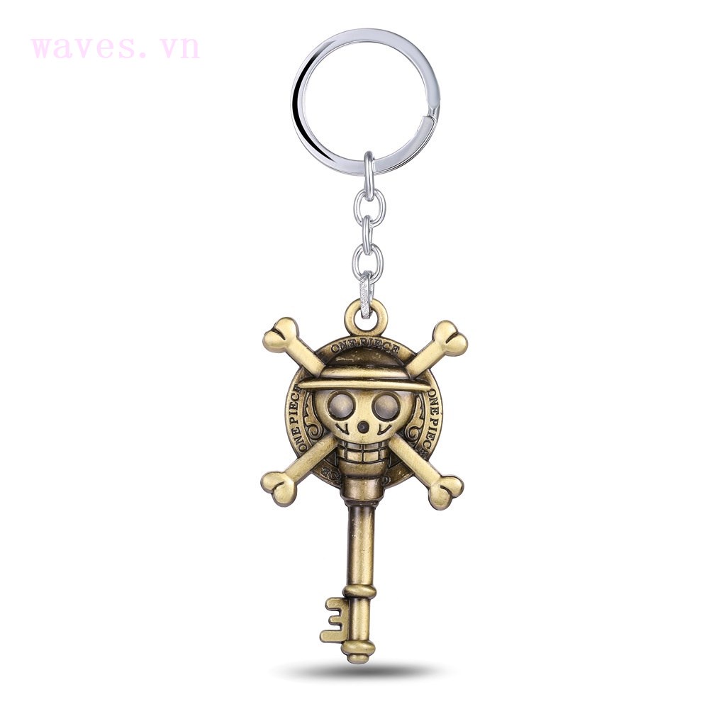 Móc Khóa Kim Loại Hình Logo One Piece
