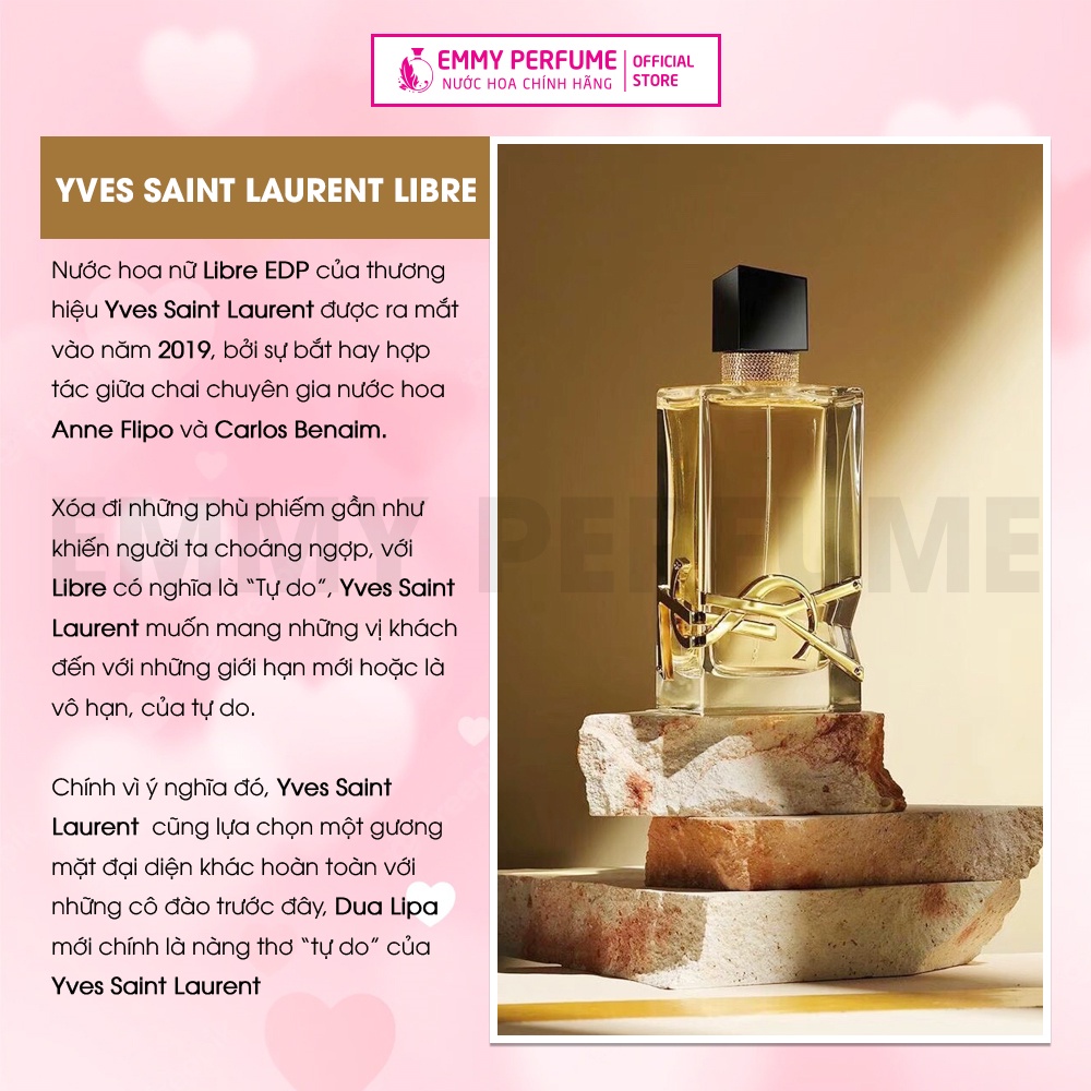 Nước hoa Nữ  Y S.L Libre - Quý cô Sang trọng Quý phái đầy Kiêu kỳ EmmyPer