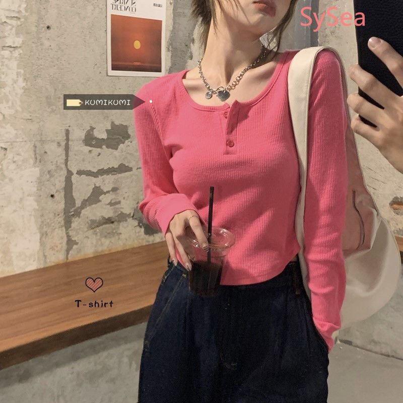 Áo Thun Tay Dài Plus Size Cho Nữ