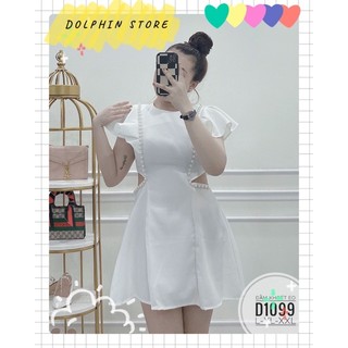 BIGSIZE Đầm khoét eo bigsize