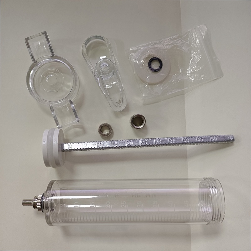 XI LANH Xilanh tiêm bơm tiêm bằng thép nhựa dùng cho heo,trâu bò,vật nuôi, dụng cụ thú y dễ sử dụng,bền lâu