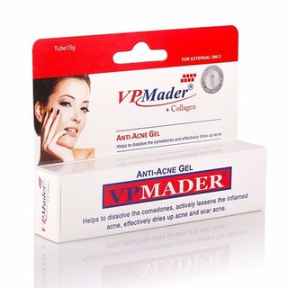 Gel VP Mader giảm mụn, mờ thâm, mờ sẹo mụn