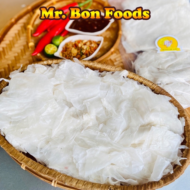 Rìa Bánh Tráng Phơi Sương - Miếng To, Dẻo, Thơm