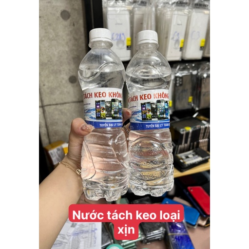 Nước Tách Keo Không Loang ố lót