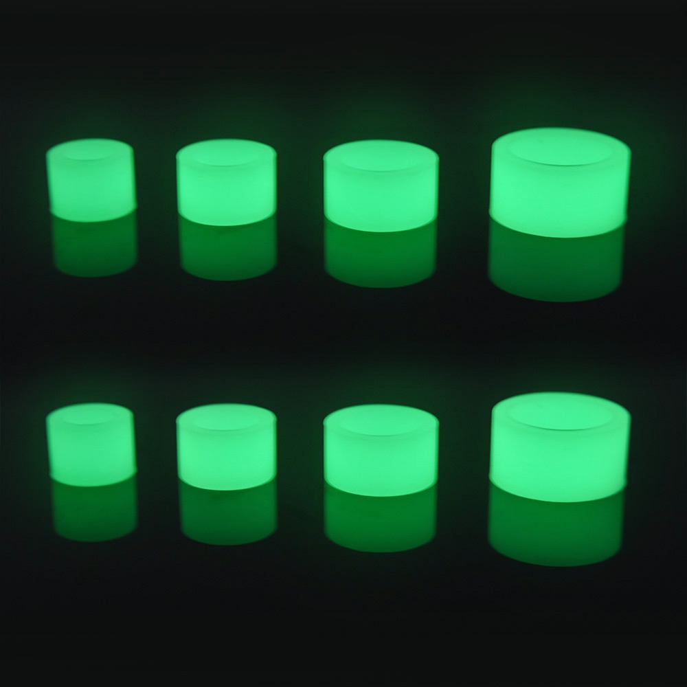 1 Vòng Silicon Dẻo Dạ Quang Chặn Cần Câu Cá Vào Ban Đêm Chống Trượt