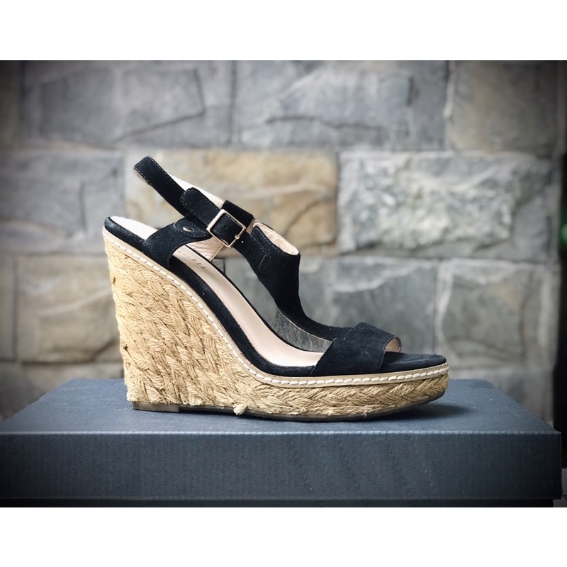 Giày sandanl quai ngang đế xuồng-size 37