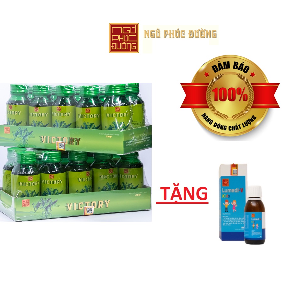 Mua 2 khay Victory tặng kèm 1 hộp lumedi-V Kids -Victory cho bố và Lumedi-V Kids cho bé
