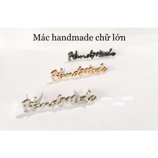 Phụ kiện túi: mác Handmade các loại