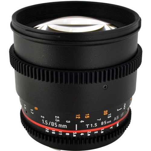 Ống kính Samyang 85mm T1.5 AS IF UMC II Cine Lens For Canon EF - Mới 98%