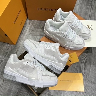 GIÀY L’V WHITE GRAY LAI AU SC [ Full Box + Free Ship ]