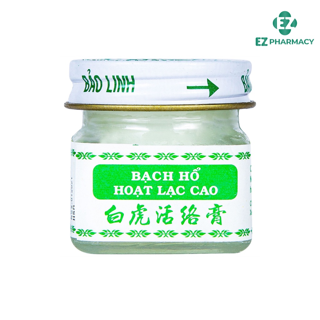 Cao xoa bóp Bạch Hổ Hoạt Lạc Cao hỗ trợ giảm đau kháng viêm 20g - EZ Pharmacy